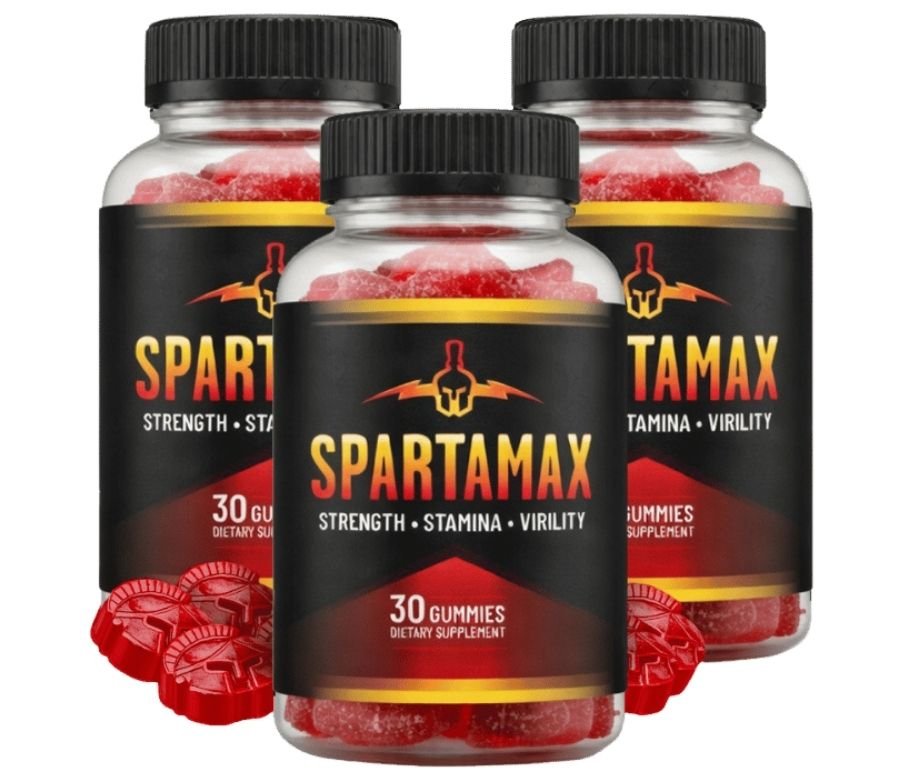 Spartamax male vitality gummies - 3 bottle 90-day supply bundle, most popular package